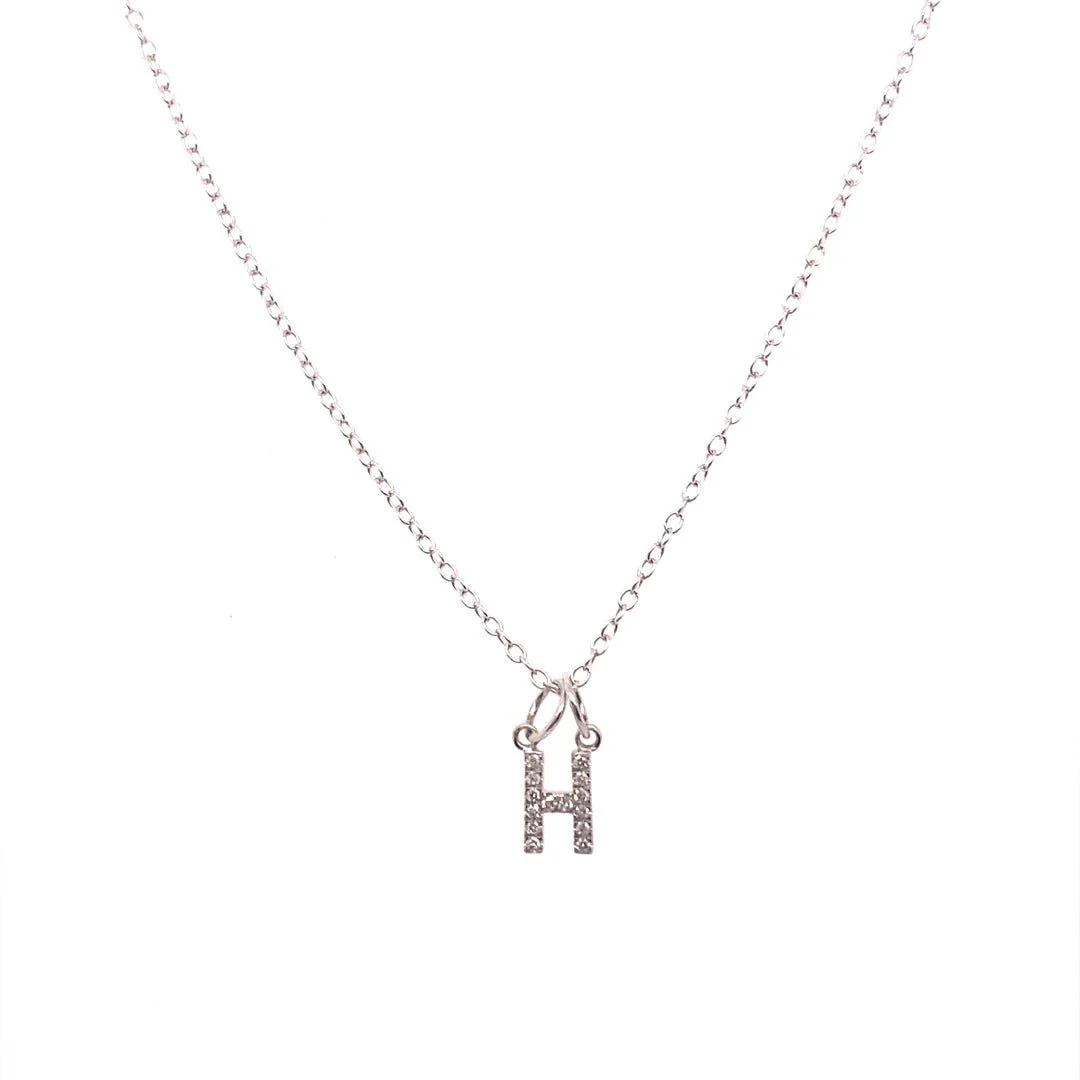 Personalized Diamond Initial Pendant - Image 18